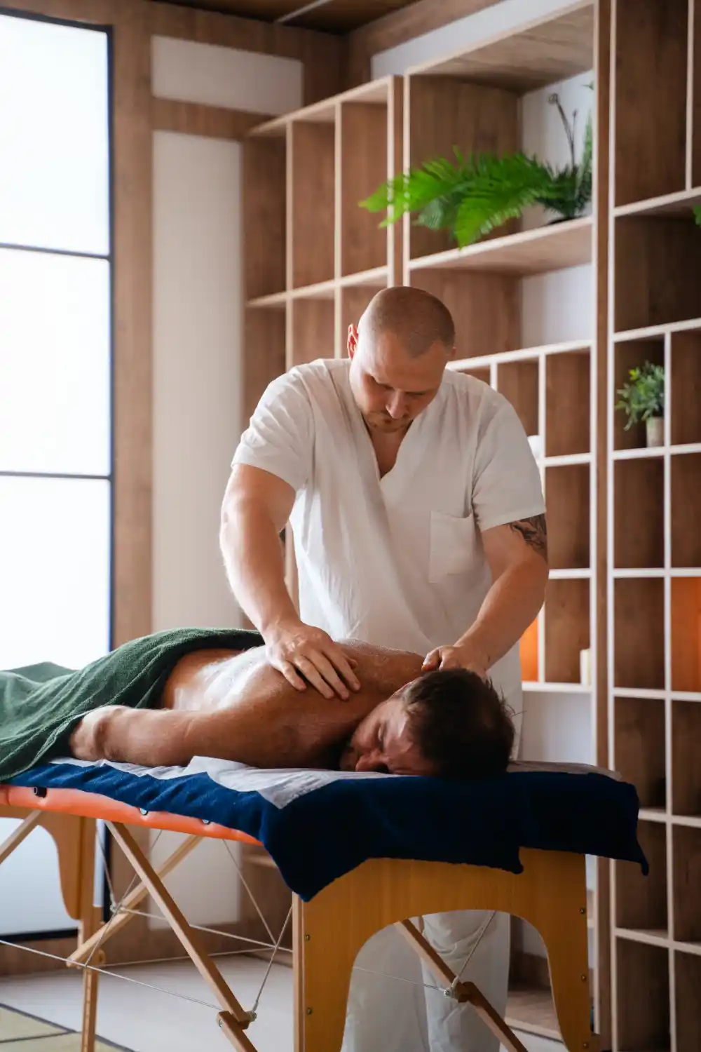 Swedish massage therapy with gentle techniques