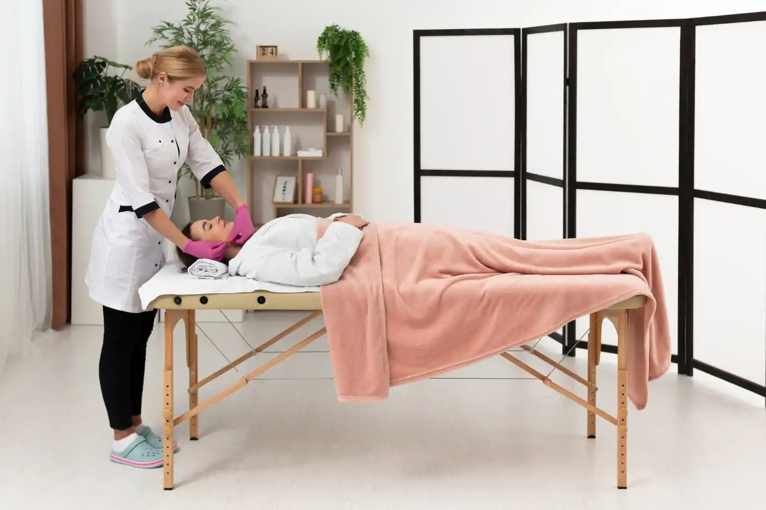 Relaxing full body massage for stress relief